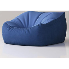 Freizeitsofa Stuhl Wohnzimmer Schlafzimmer Balkon Einleder 75x75cm tumesinine