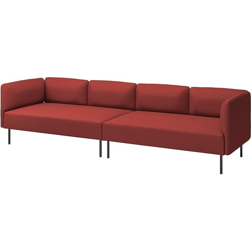 ProTuning Lillehem moodulsofa 4-kohaline Gunnared/Brown/Red Metal