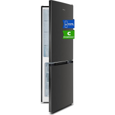 CHIQ CBM157LC Fridge-Freezer, Fridge with Freezer, 157L (109L/48L), Energy Efficiency Class C, 121 kWh per Year, 4-Star Freezer, 144 cm Height, Low Frost, 39 dB Ultra Quiet, Door Envelope Possible
