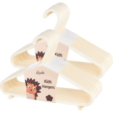 ilauke Baby Clothes Hangers Set, 40 Pieces Children's Clothes Hangers for Babies and Toddlers, 28.5 cm, Beige