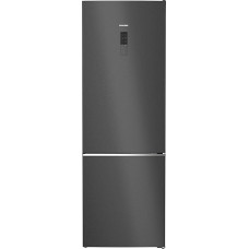 SIEMENS KG49NAXCF, iQ500, Smart XXL Fridge-Freezer, 203 x 70 cm, 311 L Cooling & 129 L Freezer, noFrost, hyperFresh for Longer Freshness, Fast Cooling, Very Quiet 35 dB, Black Steel