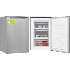exquisit Freezer Freestanding Silver 87 L Energy Efficiency Class C 54.5 cm Wide