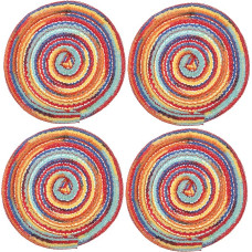 ABOOFAN 5er-Sets Tischset Für Esstisch Gewebte Tischsets Wärmeisolierte Geschirrmatte Gewebte Geschirrmatte Tischset 4 Stück X 5