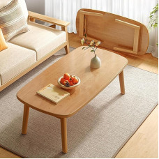 Ristkülikukujuline, kokkupandav kohvilaud, väike kaasaskantav söögilaud sajandi keskpaigast, minimalistlik Jaapani põrandalaud rõdule, elutuppa, magamistuppa (suurus: 80 cm, värv: b)