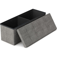 GLAXYFUR Kokkupandav Ottomani pink Storage Chest Footrest magamistoa sissepääsuks ja elutuppa mahutab kuni 660 naela Tumehall