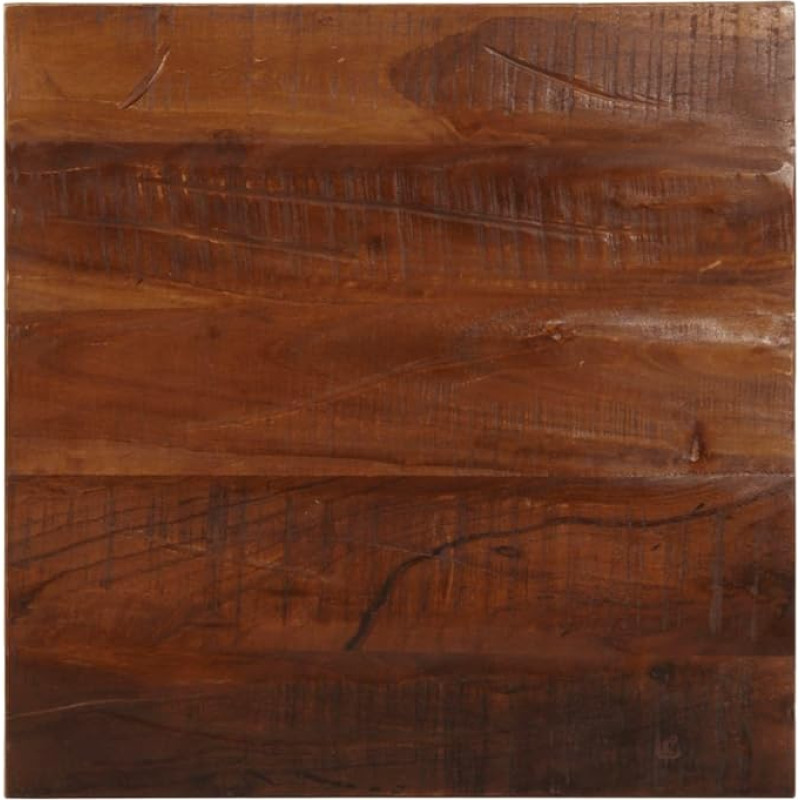 vidaXL lauaplaat, puidust lauaplaat, ruudukujuline rustikaalne, asenduslauaplaat kohvilauda, küljelaua, söögilaua jaoks, puidust plaat, täispuidust mango