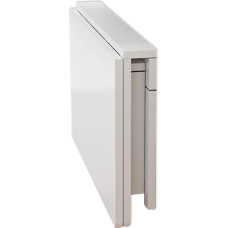 Seinale paigaldatav kokkupandav laud Valge puidust ruumi säästev ujuv laud Drop Leaf Wall Table köögi söögituba kodukontorisse kaasaegne disain väike ruumilahendus