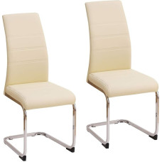 HTI-Living SallyC kiiktool PU beež 2-osaline sünteetiline nahk