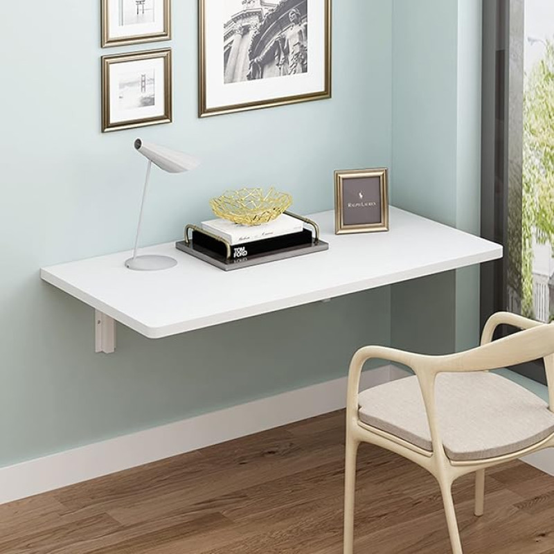 An der Wand montierter Klapptisch für die Waschküche, an der Wand montierter Esstisch, an der Wand montierter Computertisch, reinigen, Stabiler, robuster, an