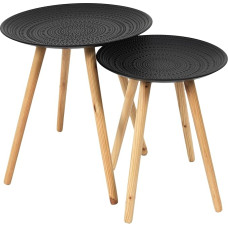 Komplekt 2 Mesas Nido C/Relieve Neg