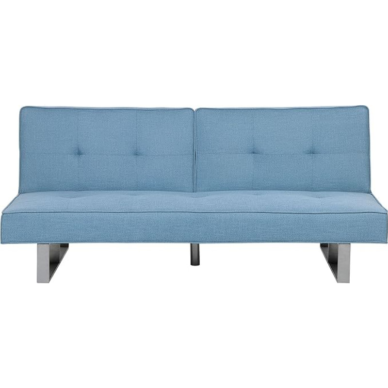Trendikas diivanvoodi sinise unefunktsiooniga polsterdatud kattega Dublinis