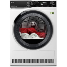 AEG WiFi Heat Pump Dryer 9 kg, Series 9000 AbsoluteCarePlus: Down Drying, Precise Drying with 3D Scan Residual Moisture Determination, Energy Class B, Energy Saving, Drum Lighting, TR9W75790