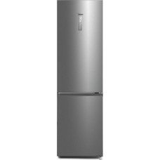 Midea MDRB521MGB02 Fridge/Freezer / NoFrost / Inverter Compressor / Metal Cooling / Low Temp Zone / 180° Adjustable Freezer Drawer / 201 cm High / 256 L Fridge Capacity / 122 litres Freezer Capacity