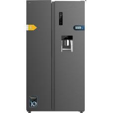 Cecotec American Bolero CoolMarket SBS 559 Dark E. 559L, 177 cm x 90 cm, E-Class, Multi Air Flow System, Total No Frost, Inverter-Plus