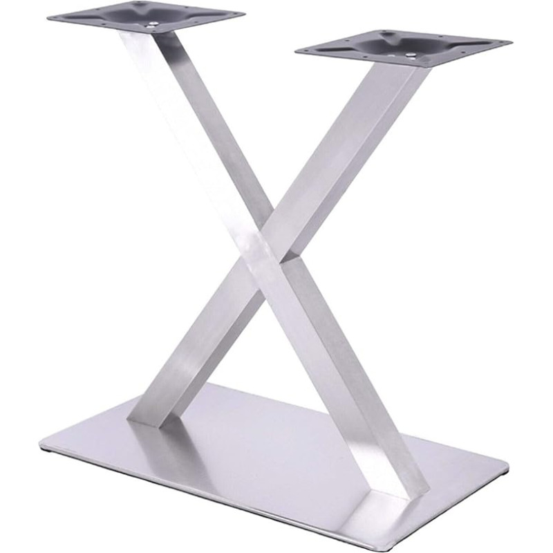Roostevabast terasest X lauapõhi Laua raam Laudade jalad Lauajooksud DIY Raami kõrgus 70 cm