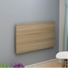 Generisch An der Wand montierter Klapptisch - Platzsparender Büro- und Esstisch für kleine Räume, 90 x 30 cm (35 x 12 Zoll) - Stilvolles Holzfinish, perfekt für den Einsatz zu Hause und in der Küche
