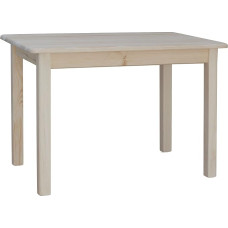 koma Söögilaud Köögilaud Massiivne männist restoran 60 x 80 cm Töötlemata