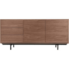 Miliboo Manny disainer küljepood Vintage 160 cm pähkelpuu