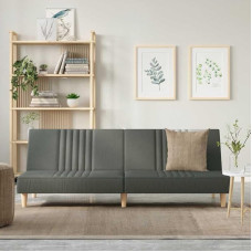 Qnhdfrt Diivanvoodi tumehall kangas pikendatav koos reguleeritava seljatoega 200 cm lai mugav diivan külalisvoodisse ja elutuppa