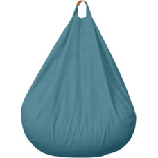 Lazy Diivan Cover Bohnenbeutel Stuhl Liege Sitz Sitzbeutel Diivan Wohnzimmer Möbel Abnehmbar, Waschbar 90 * 110cm Blue