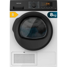 Cecotec Bolero DressCode Dry 8200C B Condensation Dryer, 8 kg, Class B, 15 Programmes, Automatic Drying, KidLock, Easy Ironing, Delay Start, Anti-Wrinkle, Bi-Directional Rotation