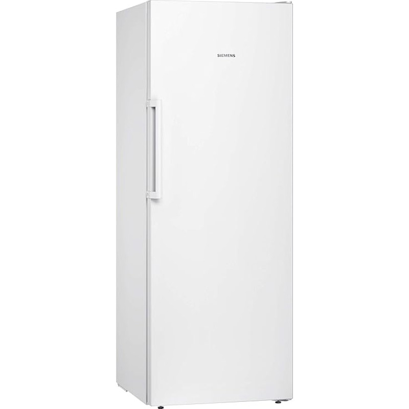 Siemens GS29NVWEP iQ300 Freestanding Freezer, E, 221 kWh/Year, 200 L, noFrost, bigBox, freshSense Temperature Control, White