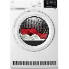 AEG Heat Pump Dryer 8 kg, Series 7000 SensiDry: Gentle & Energy-Saving Drying Process, New Energy Class D, Automatic Volume, Gentle Drum, Changing Direction of Rotation, Wrinkle Protection, TR7T61580