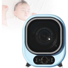 Portable Condenser Tumble Dryer - 0.8kg Load Capacity - Compact Wall Mounted Mini Spin Dryer for Countertop Use - Efficient 5kg Capacity for Small Spaces