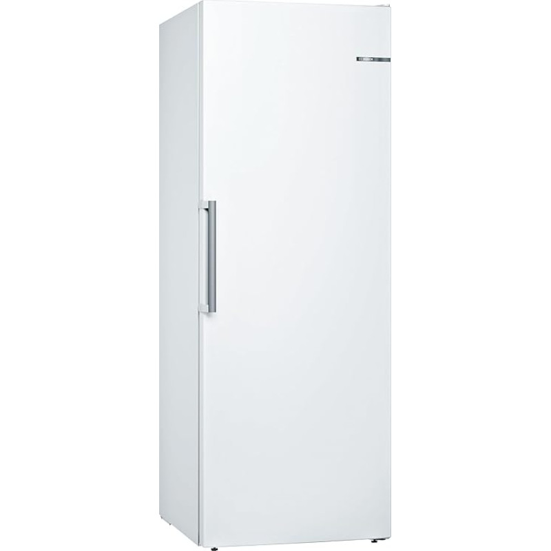 Bosch GSN58DWDV, Series 6, Freezer, 191 x 70 cm, 366 L, noFrost, Big Box Drawer for Freezer, Flexible Freezer with Vario Zone, Constant Temperature with FreshSense, TouchControl, White