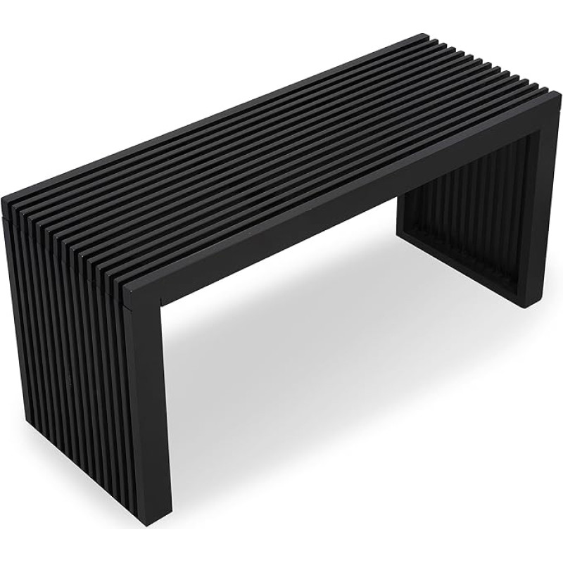 SWEVEN söögipink, sissepääsupink, öine pink, kaasaegne puidust hoiupink siseruumidesse magamistuppa, vannituppa, kööki ja mujale, bambusest hoiupink