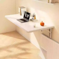 Klappbarer Wandtisch - platzsparender schwebender Schreibtisch für Küche, Esszimmer, Waschküche, Arbeitszimmer und Büros - vielseitiges, leicht zusammenklappbares Design für jeden Raum