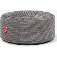 Lounge Pug, Pouf Stool Corduroy Anthracite
