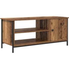 vidaXL TV-Schrank - Moderner Entertainment-Stand, Aufbewahrungsmöbel und Medienkonsole für Dein Wohnzimmer. Rechteckige Einheit für Haushaltsfernseher.