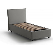 Talamo Italia - Candida Hall riidest hoiukast - 100% Made in Italy - Külgmised avad - Sobib madratsile 80 x 190 cm