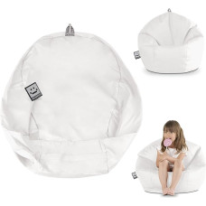 Happers Bean Bag ilma täidiseta valge interjöör