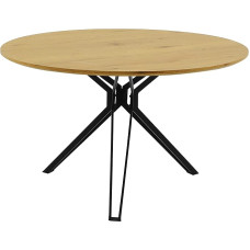 Casa Vital Sigma ümmargune söögilaud, 120 x 120 x 74 cm (Wild Oak)