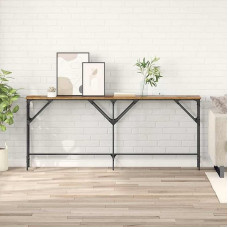 Gecheer Konsolentisch Altholz 180 x 29 x 75 cm Holzwerkstoff, Konsolentisch Sofatisch Schmaler Flurtisch für Wohnzimmer Eingang Foyer882878