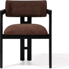 MELAGIO Aaron söögitool, must viimistlus, polsterdatud Performance kangast söögitool, aktsent küljetool, söögituba, elutuba, magamistuba, restoran, kohvik, täielikult kokku pandud