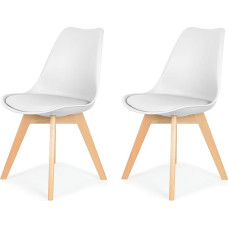 IHANA tool puidust polüpropüleenist kunstnahast valge Üks suurus