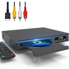 HDMI DVD mängija 1080P Multi-Region TV, HDMI AV port/USB/Mikrofoni sisend, NTSC/PAL süsteem, kaugjuhtimispult, HD kõigi piirkondadega