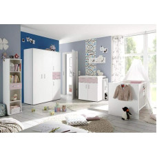 storado.de Sienna 4260498522750 Baby Room Set 7-Piece Matt Lilac White