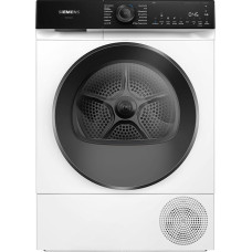 Siemens WQ45H2BECO, iQ500, Smart Heat Pump Dryer 9 kg, Self-Cleaning Condenser, AutoDry, SpeedPack, Reversing Drum, Refill Function, Half Load, Drum Interior Lighting, White