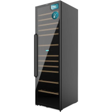 Cecotec Drinks Refrigerator, 176 Bottles Bolero GrandSommelier Duo 176000 Black. 176 Bottles, Dual Temperature, UV Protection, Temperature Alarm, Carbon Filter, Reversible Door, LED, Efficient