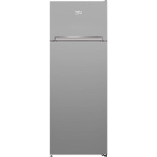 Beko RDSA240K40SN Freestanding Fridge/Freezer, 223 L Net Volume, 177 L Cooling, 46 L Freezer, MinFrost, Auto Defrost, Silver
