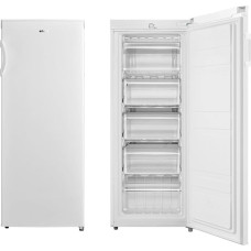 Edesa EZS-1412 NF/A Static Freezer Height 1.42 m, Homogeneous Cold, Mechanical Temperature Control, 5 Drawers, Large Capacity, 160 L, Reversible Door Handle, White
