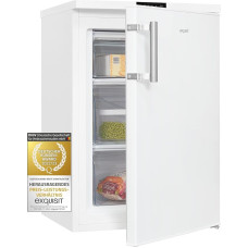 Exquisit GS81-HE-010D Freezer White | 85 L Net Capacity | White | Freezer Drawers | Freezing | Cooling | Door Hinge Changeable