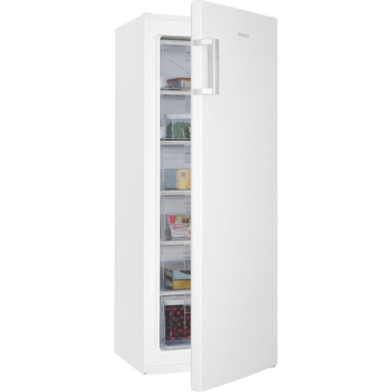 Exquisit GS230-H-050D Freezer Cabinet 177 Litres 4 Freezer Drawers 2 Freezers 4 Star Freezer White