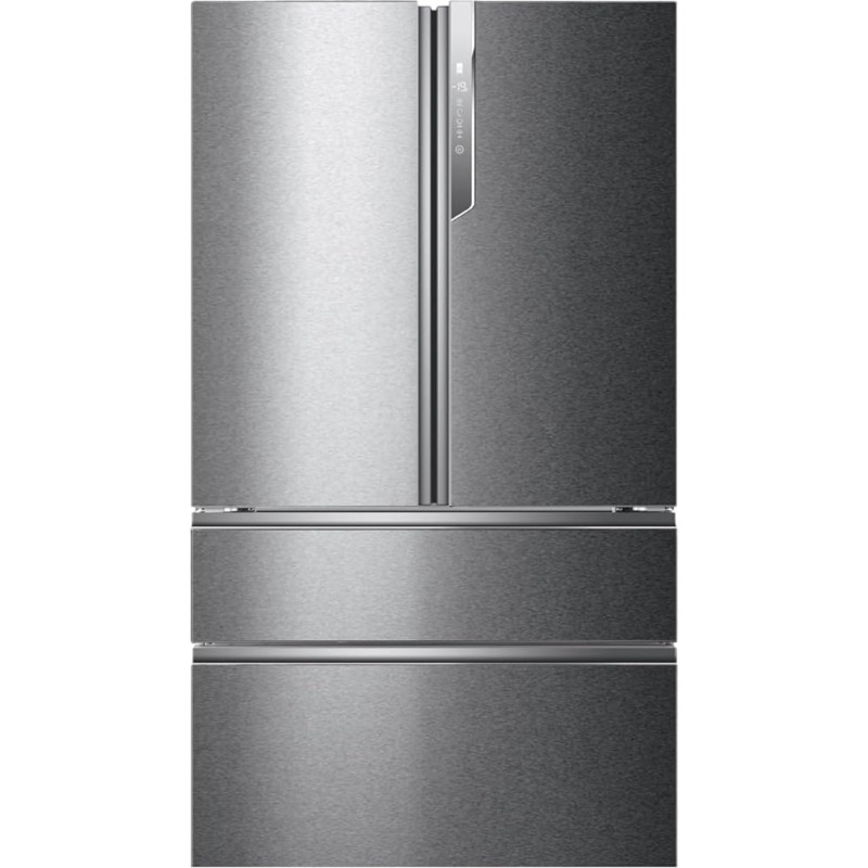 Haier French Door Fridge-Freezer I 100 cm Wide I French Door Fridge with 750 L XXL Volume, Ice Cube Dispenser & No Frost I Double Door Fridge with Freezer I FD 100 Series 7 HB26FSSAAA