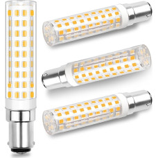 B15D LED dimmerdatav 10W asendaja Osram Halolux Ceram 100W 75W B15D halogeenlampidele, ei värise, 230V, 900 luumenit, soe valge 3000K, 360° kiirgusnurk, 4 tk.