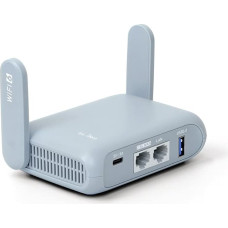 GL.iNet GL-MT3000 (Beryl AX) mobiilne reisiruuter, WiFi 6 ruuter, VPN mobiilne WLAN ruuter mobiilne, Pocket WiFi, 2.5G Gigacube port, reisi WLAN juurdepääsupunkt valguskaabli modemile, Openwrt/Wireguard/Home